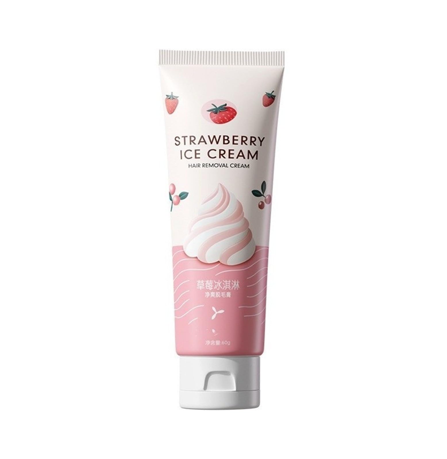Crème Dépilatoire Rafraîchissante Fraise 60g