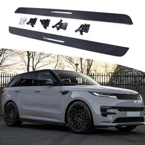 FENQING-Y Fits for Land Rover Range Rover Sport L461 2022-2026 Aluminum Running Boards Side Steps Nerf Bars Fxied Steps 2PCS