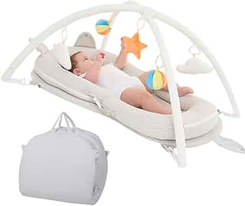 Amazon.co.jp: enne. ベッドインベッド 赤ちゃん 持ち運び プレイジム
