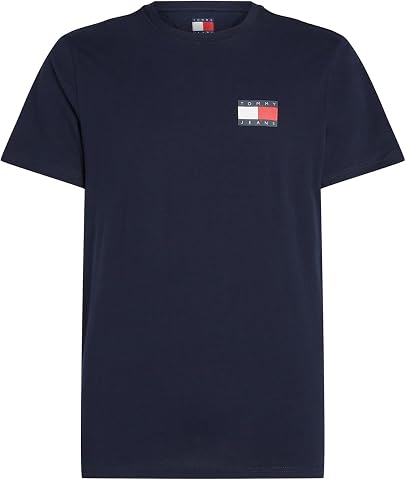 Tommy Jeans TJM SLIM ESSENTIAL FLAG TEE EXT Tişört Erkek