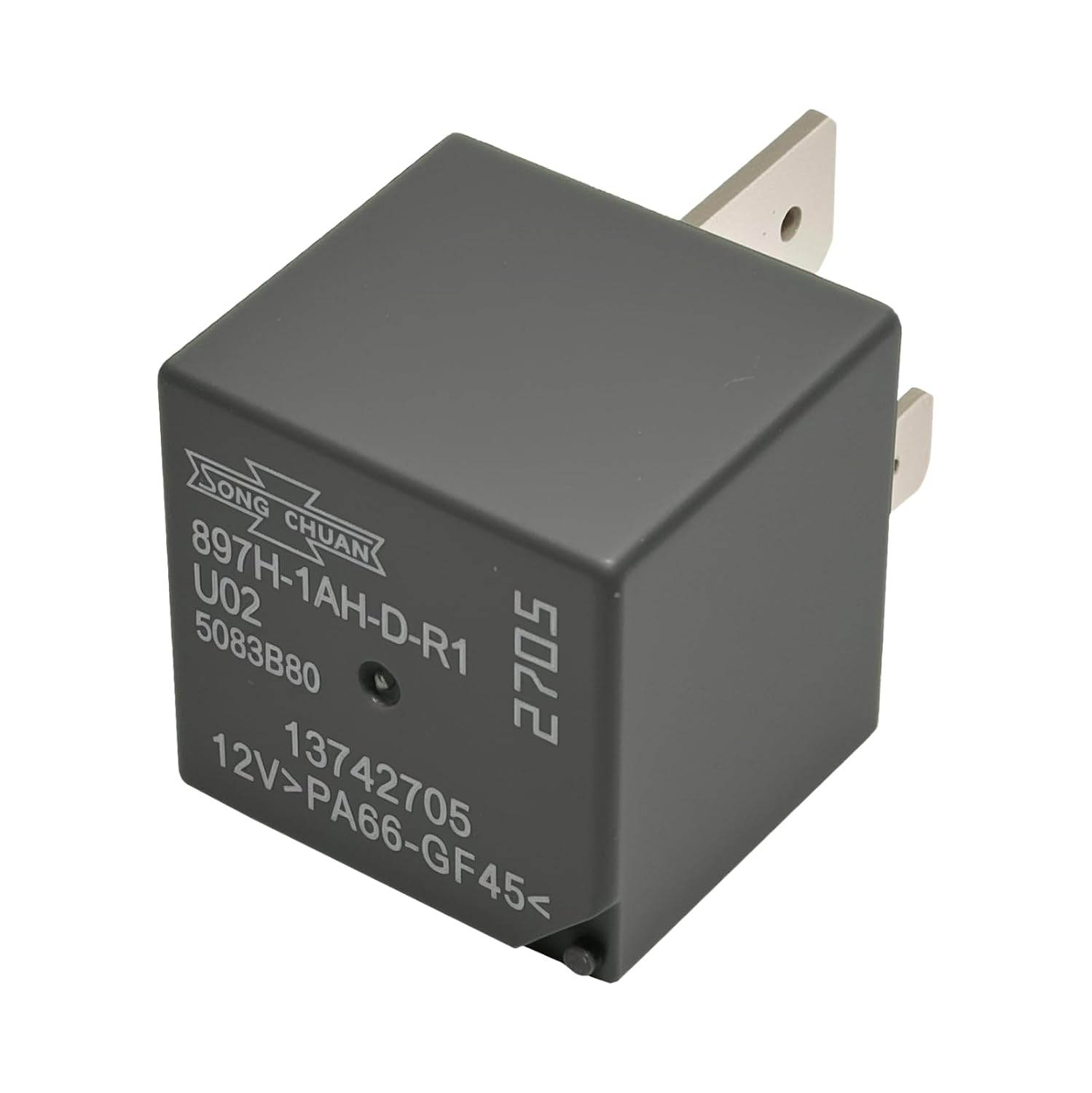 Automotive Relay 897H-1AH-D-R1 U02 2705 70A 12VDC 4Pins Automotive Power Relay 13742705 13306943
