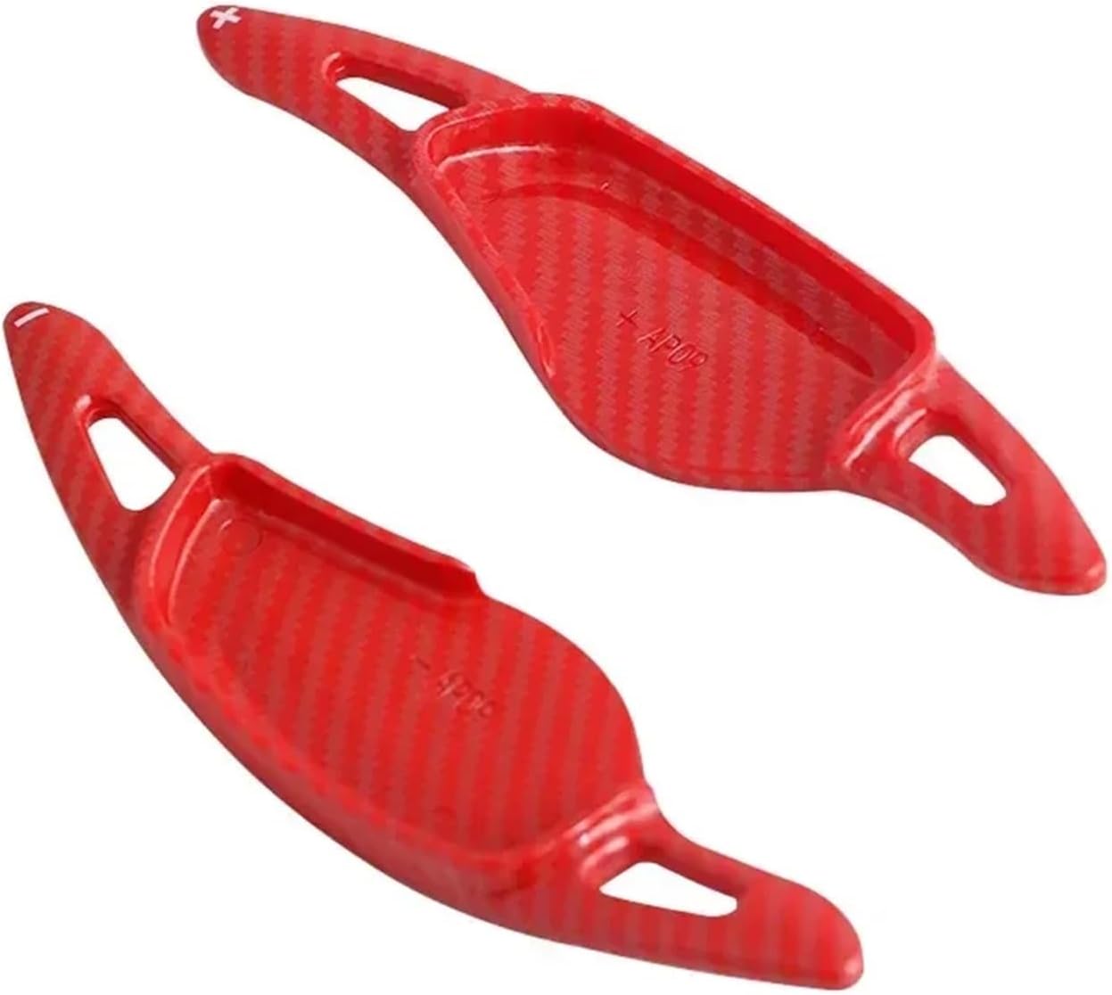 MUSM Car Shift Equipment Semi Automatic Clutc Shift Paddle For5 7 Series G30 G31 G11 G12 2017 2018 X3 X4 M5 F10 F11 F12 F13(Carbon red)