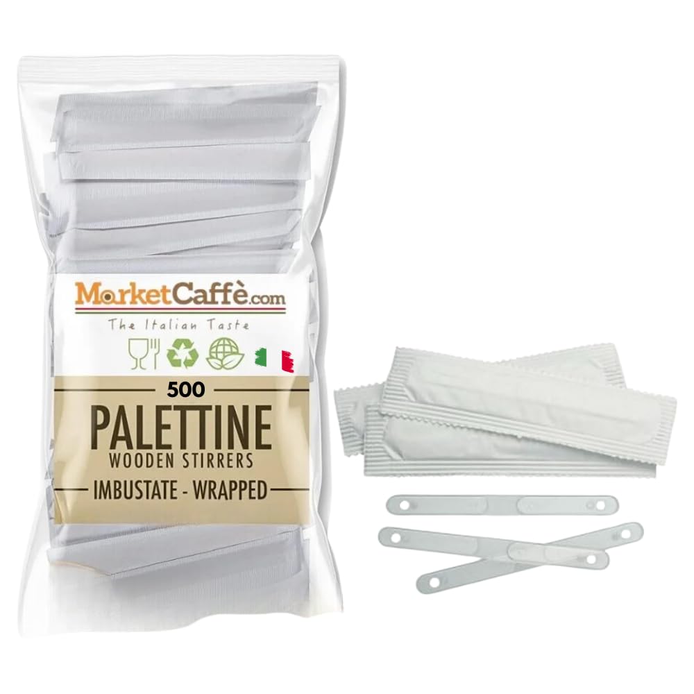 500 Palette Caffe' palettine sigillate incartate singolarmente in plastica riciclabile e riutilizzabile