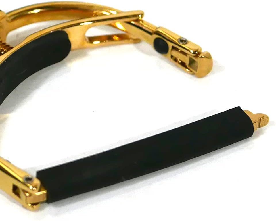 Shubb F1G FineTune Yoke Capo Royale for Steel-string Guitars - Titanium Gold