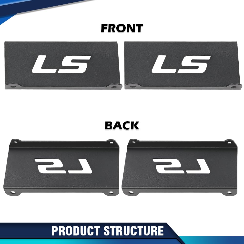 PIT66 Engine Computer Mount Bracket Compatible with LS1 LS2 LS3 LSX 5.3 6.0 4.8 6.2 ECM ECU PCM