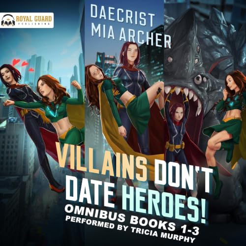 『Villains Don't Date Heroes! Omnibus, Books 1-3』のカバーアート