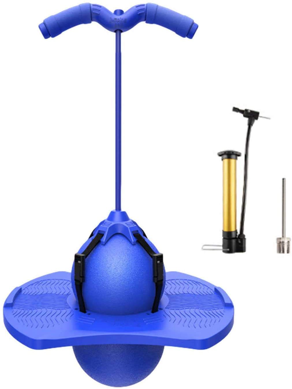 Pogo Ball for Kids,Pogo Bouncing Ball with Handle and Ball Pump,High Jump Toy,Indoor Outdoor Exercise Balance and Coordination Ability for Children and Teenagers Ages 3 and up,Max Load-Bearing 200kg