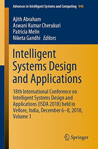 Buy Intelligent Systems Design and Applications — BookShops.in