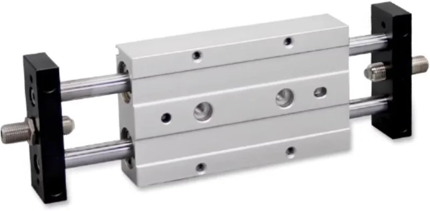 STMB Series Body Fixed Sliding Table Cylinder STMB10X25S/STMB16X25S/STMB20X25S/STMB25X25S Hydraulic Actuator Accessory Cylinder(Stmb20,Stroke 150S)