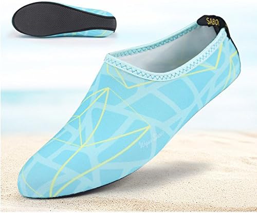 Epicgadget(TM) Quick-Dry Water Shoes, Barefoot Flexible Water Skin Shoes Aqua Socks for Beach, Swim, Diving, Snorkeling, Running, Surfing and Yoga Exercise