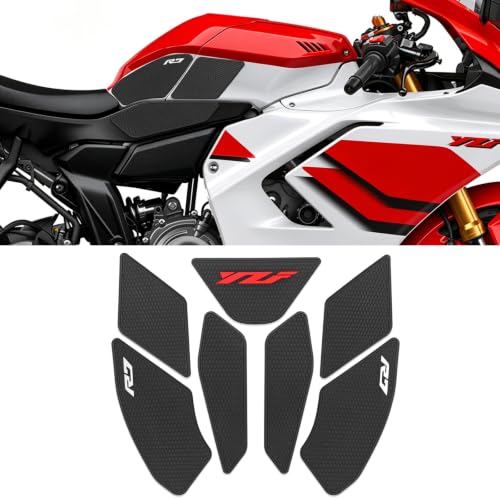 Image of for YZF-R7 yzfr7 2026 New Accessories Fuel Tank Anti-Slip Stickers Side Guards Knee Anti-Slip mats Protective Stickers 7-piece Set Rubber Fuel Tank Stickers Tank Pads Tank pad Gas (YZFR7 2026)