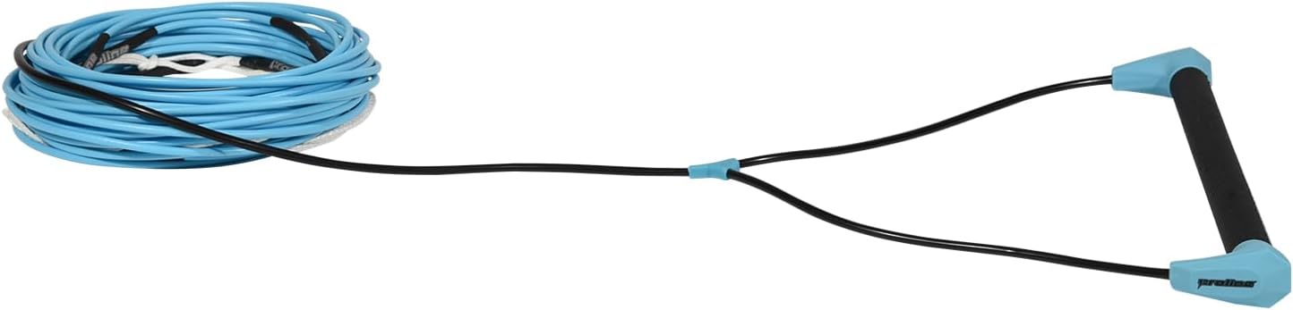 Proline by Connelly, 75' Choice Wake Rope and Handle Package, Dyneema Mainline w/ 3-5' Sections - Blue