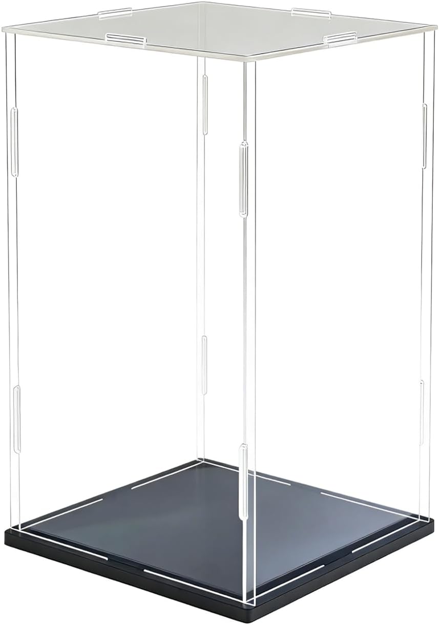 Clear Acrylic Display Case, 6*6*8inch (15*15*H20cm)