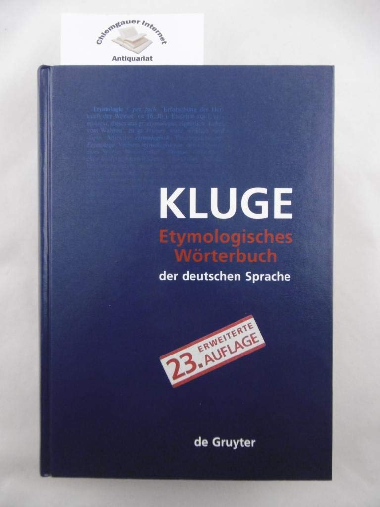 Etymologisches Wörterbuch der deutschen Sprache. (23