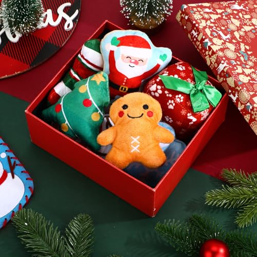 Juguetes Navideños Mordibles para Perros, 8 Piezas miniatura 6