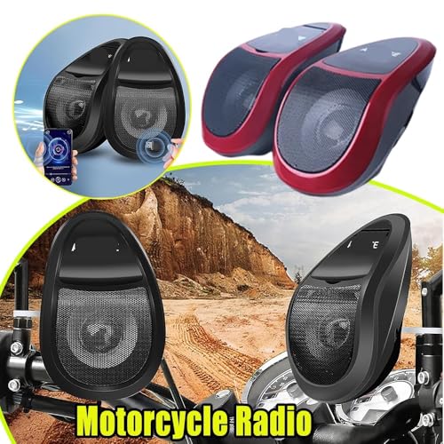 Parlante para Manubrio Moto con Radio FM y Luces miniatura 2