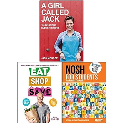 A Girl Called Jack, Eat Shop Save, Nosh For Students 3 Books Collection Set