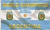 Argentina 2022 Champions World Cup Soccer Football Sports Decorations Outdoor Flag Banner Garden Dec