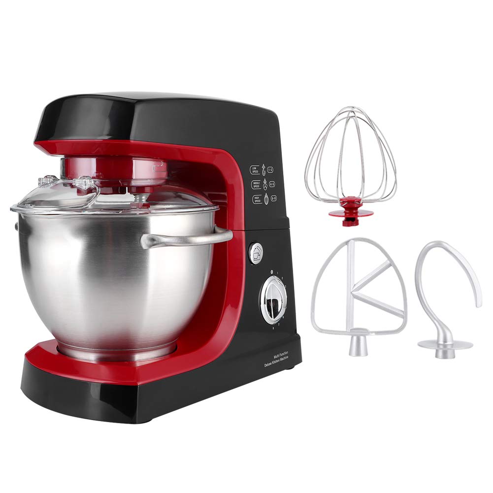 Fdit Impastatrice Elettrica, Mixer da a Testa Inclinabile, Motore da 1200 W