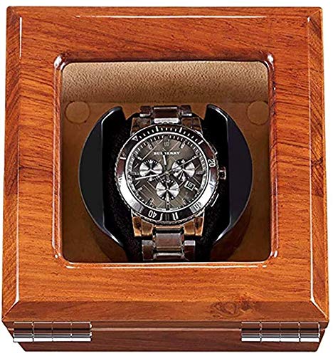 Preisvergleich Produktbild KANULAN Uhrenbeweger Automatik 4 Rotationsmodi Automatik-Uhr-Kasten Precise Uhrenbeweger Rotating Uhren Lagerung Display-Kasten-Speicher-Spaces Uhrenbeweger