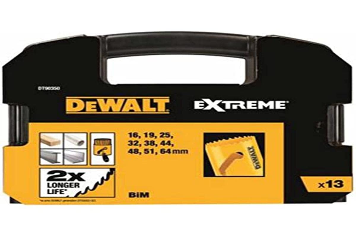 DeWalt - Juego de 13 piezas Coronas Bi-metal para uso general