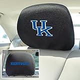 FANMATS  12575  NCAA University of Kentucky Wildcats Polyester Head Rest Cover