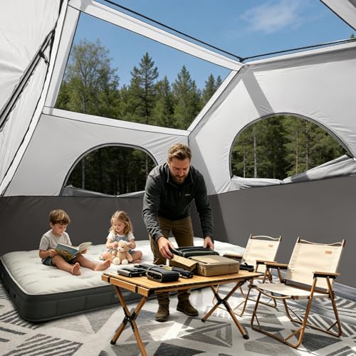 HG 8 Person Cabin Tent