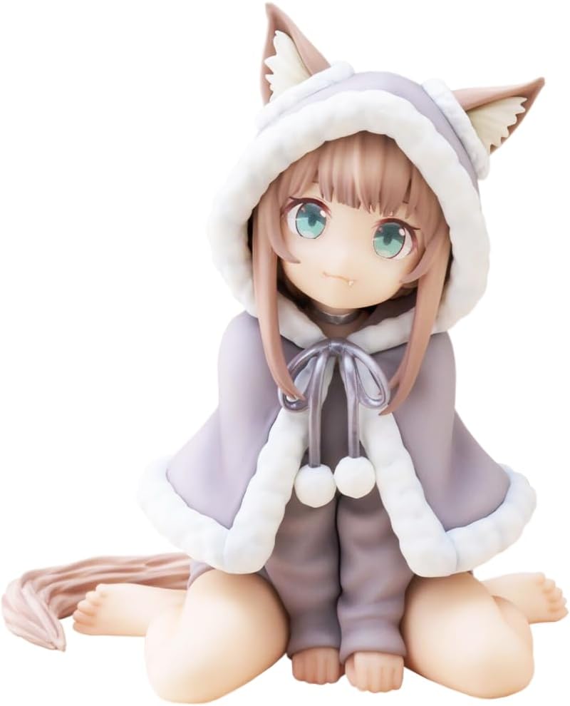 QAHEART Anime Illustration KINAKO Figure Original Painting Figures Rabbit Flova Figure Bunny Girl Model Statue