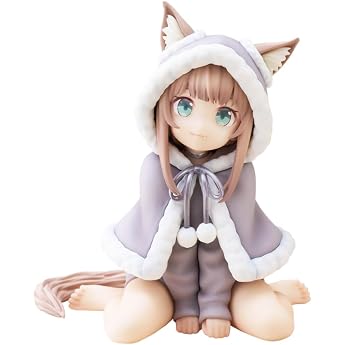 Kinako Figure Model Anime Cat Girl Action Figure Kinako Statue PVC Material Desktop Display Car Decoration Collectable Gifts 15 cm