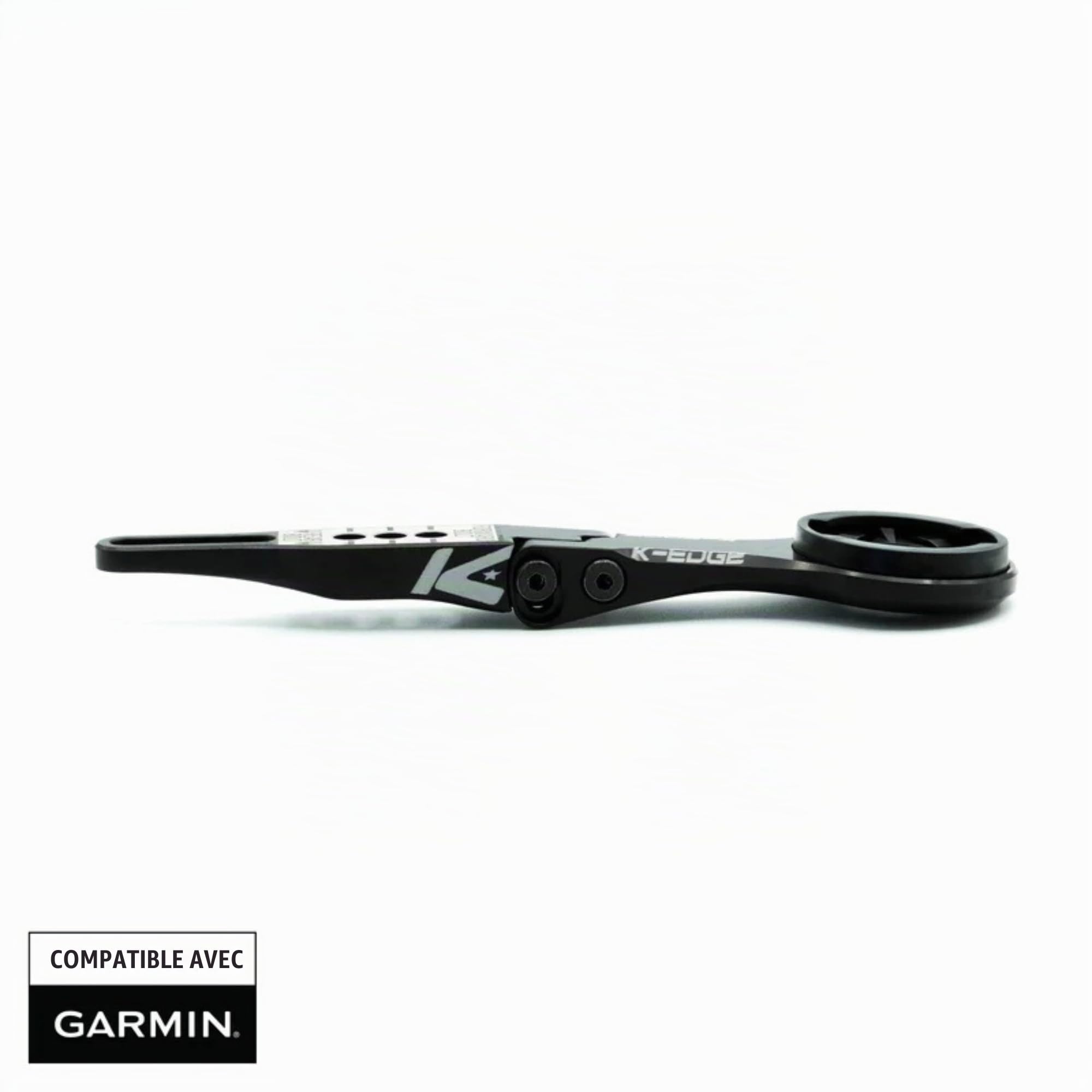 K-EDGE Garmin Support de Guidon intégré Noir