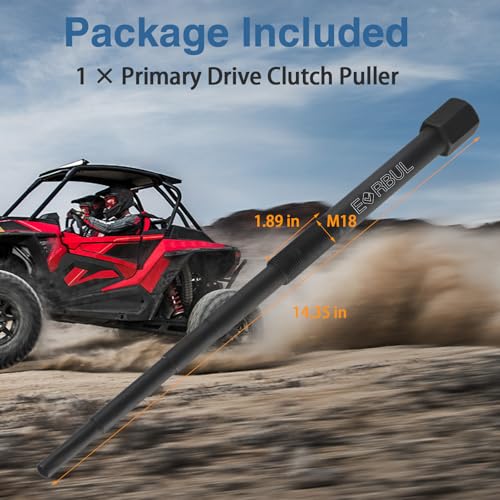 Image of EVRBUL Primary Drive Clutch Puller Clutch Remover Primary Clutch Puller Tool Compatible with Polaris RZR XP 900 1000 Ranger 900 1000 Scrambler 850 1000 Sportsman 850 1000 Replace#: 2872085 2875567