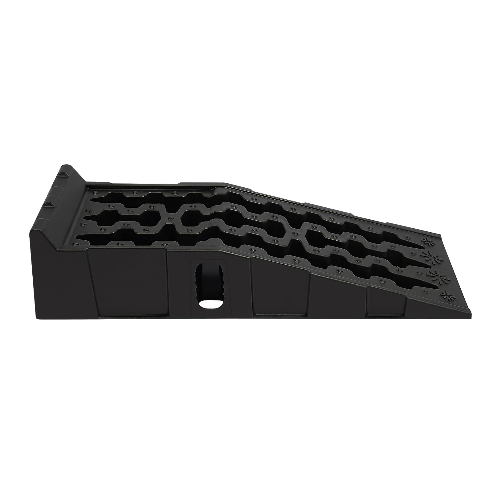 2 rampas elevadoras para coche, altura de elevación de 17 cm, caballete para coche, rampa de acceso para coche, remolque, rampa móvil, rampa para bordillos