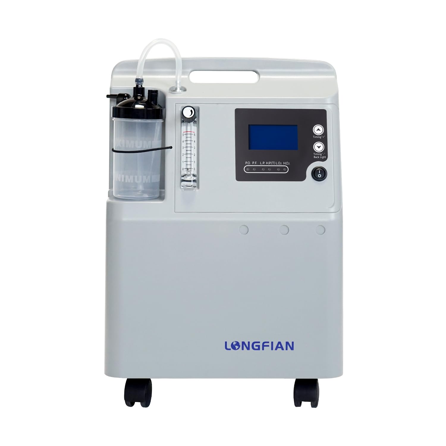 Longfian JAY-5AW Medical Oxygen Concentrator 5 Litre | 3 Years Warranty | FDA, CE, ISO AND CDSCO APPROVED | Above 93% Oxyg... - Review, Price and Buying Guide