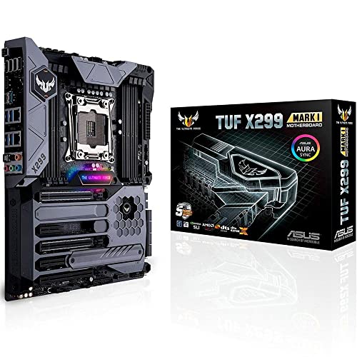 Image of ASUS TUF X299 MARK I LGA2066 DDR4 M.2 USB 3.1 DUAL LAN X299 ATX Motherboard for Intel Core X-Series Processors
