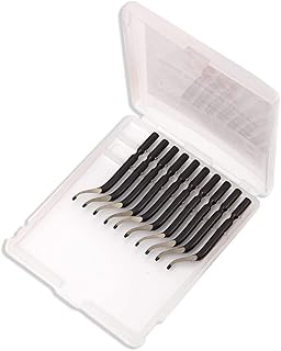 AFA Tooling - 10 BK3010 Replacement HSS Blades - Works on Metal, Resin, PVC, and 3D Printed Plastic Edges - Great for Copper and PVC Pipes, 3D Printing, Resin Art, and Metal Work