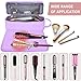 FAMOPLAY Hair Tools Travel Bag with Heat Resistant Mat Hair Styling Accessories Storage Case for Hair Dryer Flat Iron Straightener Curling Iron Haircare Accessories Travel Essentials for Women