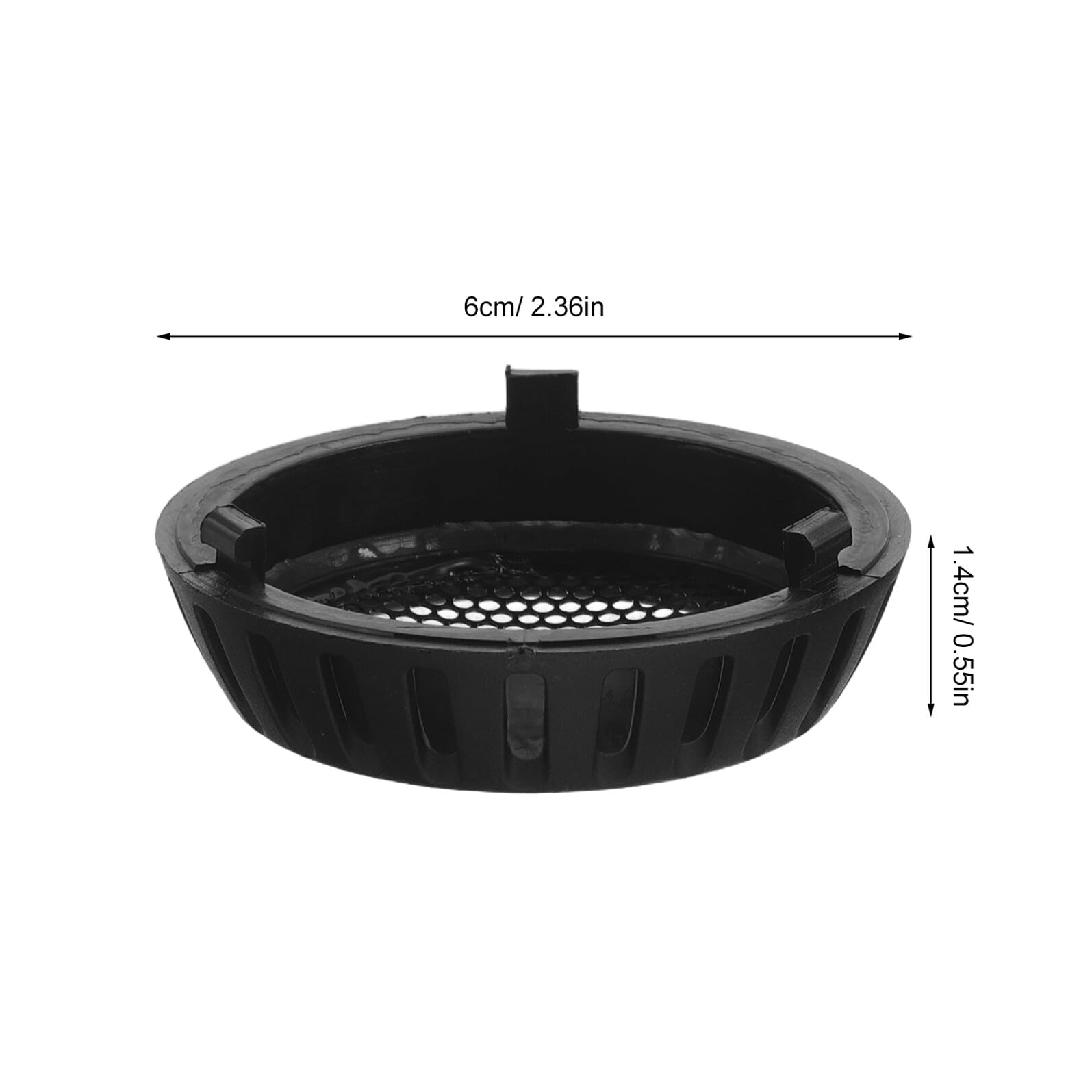 3 Pezzi Set Copertura Posteriore Rete Rotonda per Asciugacapelli, Accessorio di Ricambio Resistente per Casa e Salone, Griglia Protettiva per Flusso Aria Pulito, Compatibile Phon