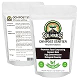 Compost Starter, Accelerator - All-Natural, Organic Formula for Fast, Healthy Composting | Boosts Decomposition of Yard Waste, Kitchen Scraps, and Garden Materials | Easy to Use