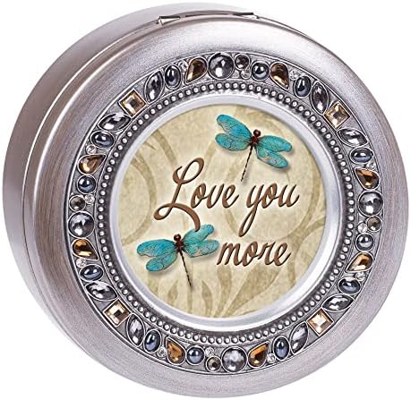 Cottage Garden Daughter in Law Beautiful Person Woodgrain Jeweled Music Box Plays You Light Up My Life