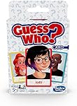 Hasbro Gaming Guess Who? Jeu de cartes pour les enfants Âges 5 et haut, 2 Jeu de devinage des joueurs