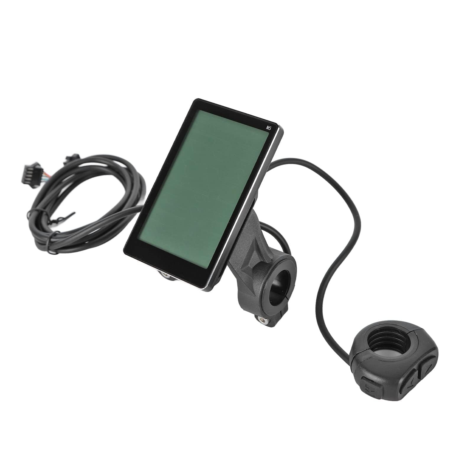 VBESTLIFE Display LCD per Bici Elettrica, DC 24V 36V 48V 60V 64V Schermo LCD Universale M5 per Modifica Bici Elettrica