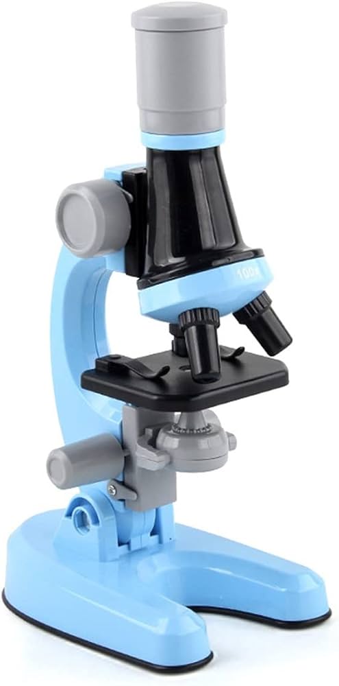 Juguete De Laboratorio Para Niños PHOEWON Microscopio Infantil 100X-400X- 1200X Con Luz LED - Kit Científico Para Estudiantes De 5 A 12 Años, Incluye Muestra Y Accesorios