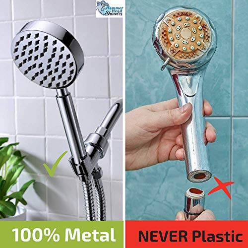 Reviews for HammerHead Showers All Metal Hand Held Shower Head 2.5 GPM