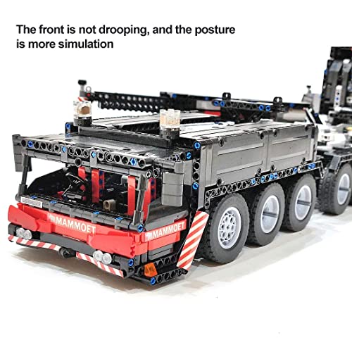 l b s Technic Kran 7769pcs 1:20 2.4G Fernbedienung Technics RC Mobiler All-Terrain Kran mit 12 Motoren und 9 Brücke… – Bild 3