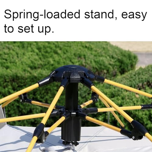Carpa automática pop-up multiusos doble puerta portátil miniatura 4