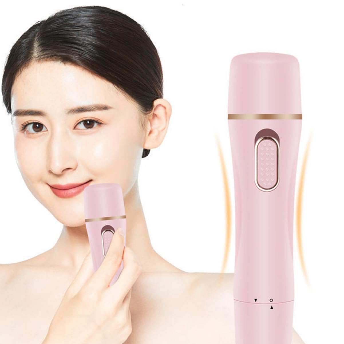 Healeved 2sätze -rasierer Für Damen Augenbrauen-trimmer Tragbares Ergonomisches Design Für Gesicht Beine Und