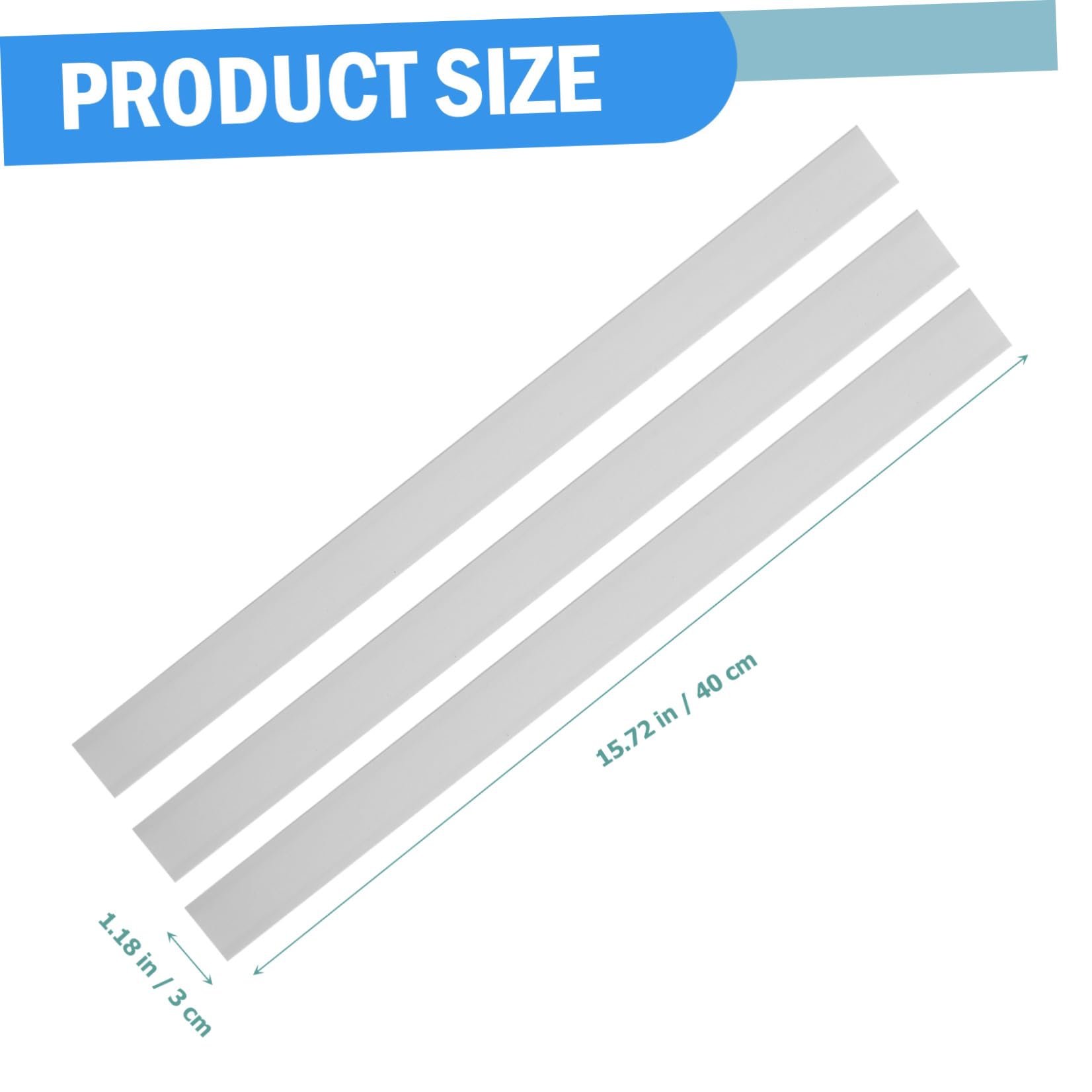 Pvc Lineare 40mm, Set Canalina Adesiva Bianca per Cavi | Pvc, per Casa e Ufficio, Soluzione Ordinata per Gestione dei Cavi Formato Quadrato