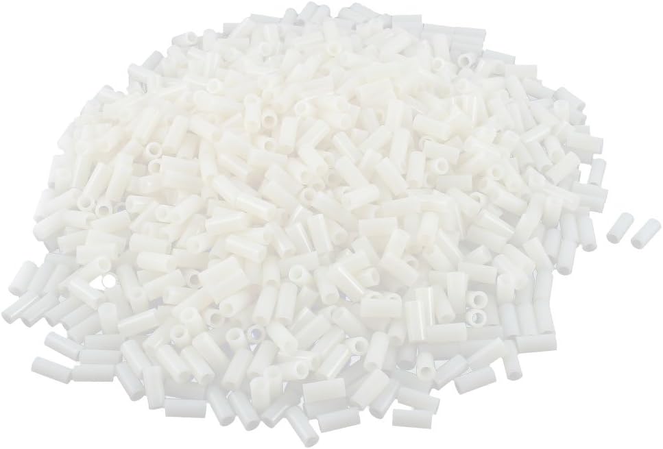 Aexit Nylon Spacer Standoffs, 7mm x 4mm x 15mm, 1000pcs, White