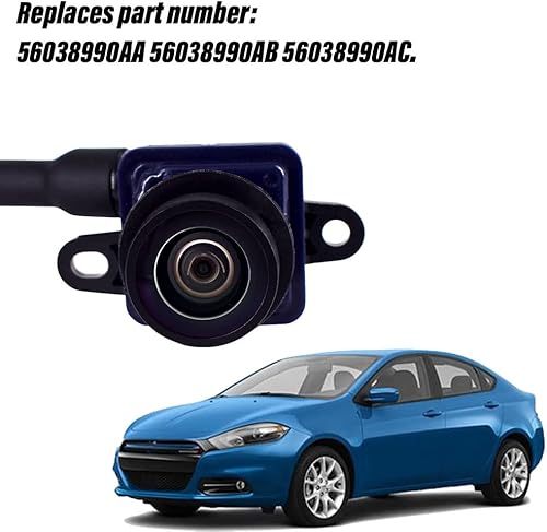 Miniatura 3 de Cámara de respaldo de visión trasera para Dodge Dart 2013-2016 reemplaza 56038990AA 56038990AB 56038990AC 1WY78GW7AA