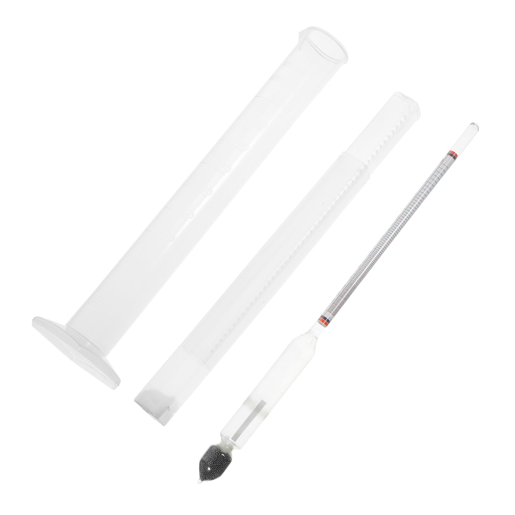 Labrimp Set Alcolometro Per Vino E Birra - 3 Idrometri (0-100% Vol), Cilindro Graduato, Termometro, Kit Vinificazione Casalinga - Foto 8